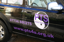Photo of the PTS Landrover